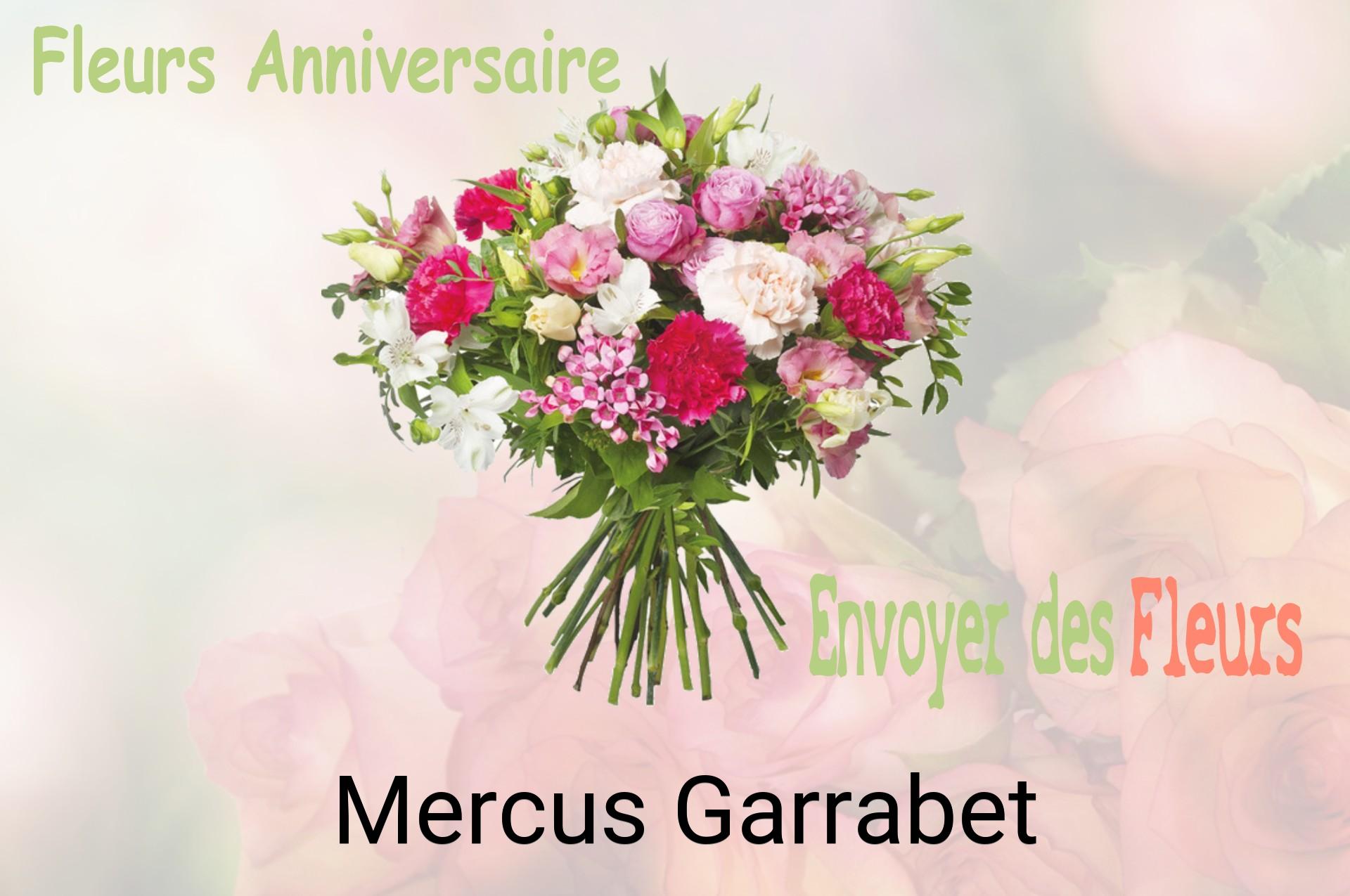 Bouquet de fleurs d’anniversaire livré à Mercus-Garrabet